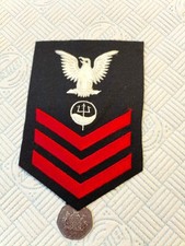 US Navy cloth badge