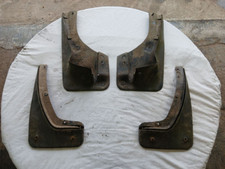 Skoda octavia mk1 4x genuine mud flaps ( has aditional holes )