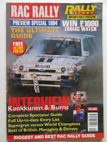 Rally sport magazine 1994 - magazine,