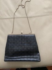Gorgeous Clubhouse by Jane Shilton  - Blue metallic evening bag