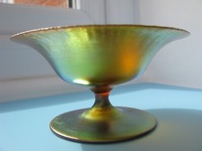 WMF Myra Iridescent Vintage small Art Glass Bowl circa 1930s