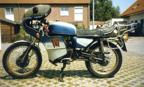 Maico md250 pannier rack