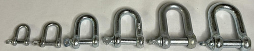 Dee shackle screw pin - shackle,