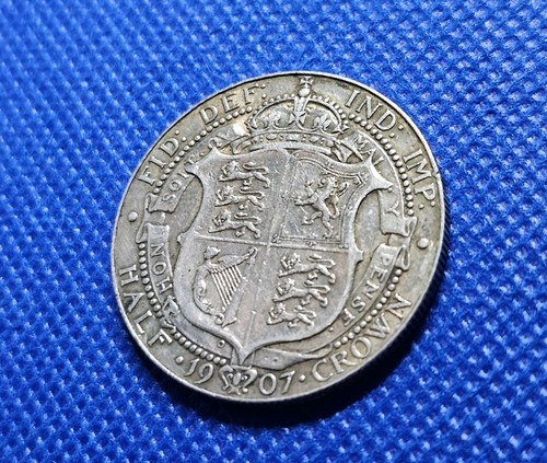 1907 halfcrown edward vii - halfcrown,
