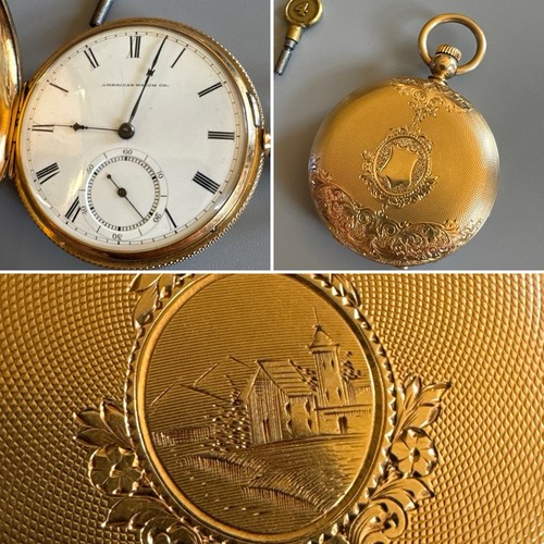 Antique 1873 waltham s - antique, p.s