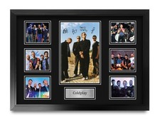 Coldplay A2 Framed Artwork