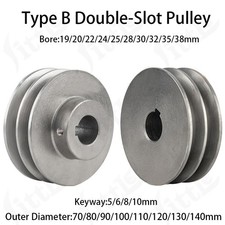 Cast Iron V Groove Double Slot