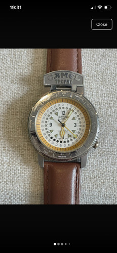 Camel trophy watch green - green, belt