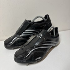Adidas F50 Tunit Mens Black Football Boots SG  2005 Vintage UK Size 11 Rare