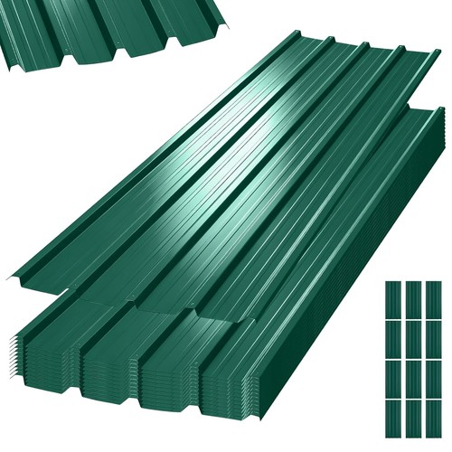 Sheets corrugated metal - 12,