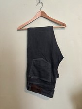 G-STAR 3301 Grey Denim Tapered Jeans Men's Size 34W 32L GC