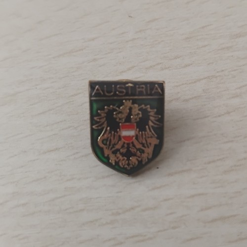 Austria enamel mini pin badge - enamel,