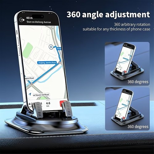 Dashboard phone holder with - phone,