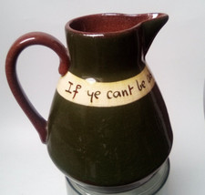 EXETER  POTTERY  Green Jug