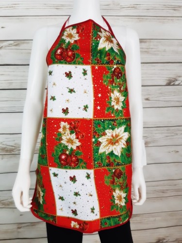 Christmas womens bib apron - womens,