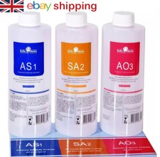 Aqua Hydra Machine Peeling Solution Facial Serum AS1 / SA2 / AO3 Set of 3