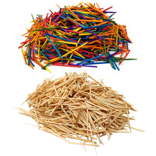 1000 wooden matchsticks - x,