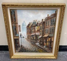 FRAMED SIGNED OIL ON CANVAS