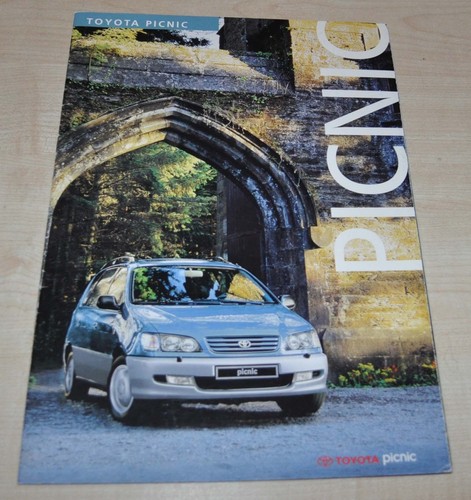 1998 toyota picnic brochure - 1998,