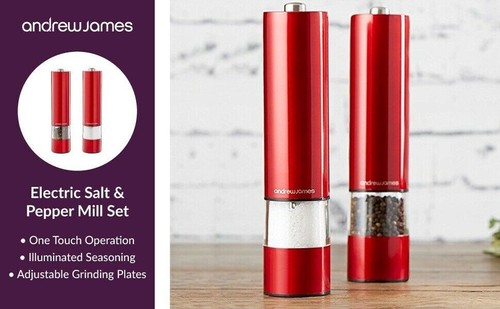 Salt and pepper mill set - salt,