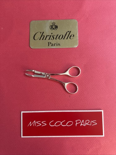 Christofle sugar scissors - sugar, 11