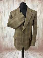 Schneiders Tweed Blazer Jacket Mens 46” Guards Hacking Hunting Vintage - READ