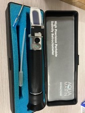 Aqua Marin High Precision Portable Salinity Refractometer for Aquariums