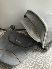 Silver Cross Pursuit Grey Colour Pack - Hood & Apron