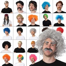 Mens Wigs Fancy Dress