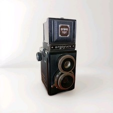 American Argus Argoflex Twin Lens Reflex Film Camera 75mm f/4.5 Anastigmat Lens