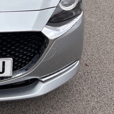 Mazda2 2015-2022 Front splitter molding D43N50102  chrome trim left gt sport