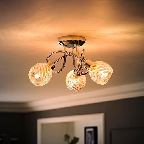 Way ceiling light fitting - 3,