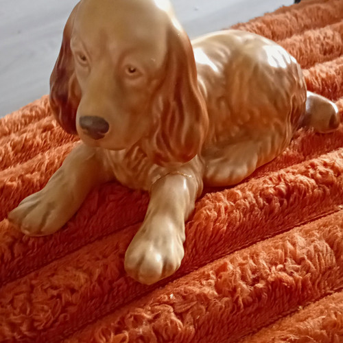 Sylvac ceramic spaniel dog - ceramic,
