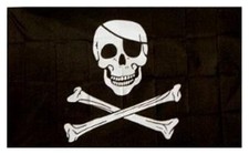 Jolly Roger Flag 5ft X 3ft -