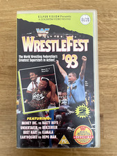 WWF WrestleFest 93 VHS Video