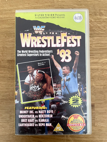 Wwf wrestlefest vhs video - wwf,