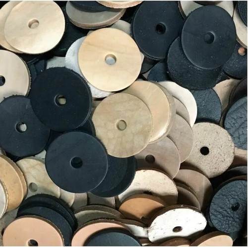 Leather washers various - -,