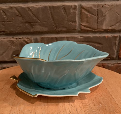 Carlton ware leaf bowl with - carlton,