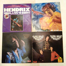 Jimi Hendrix: 4 LPs (2 of them
