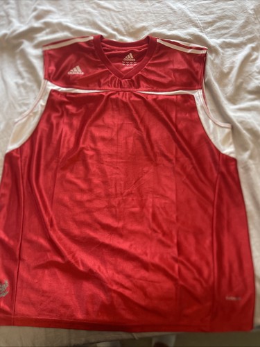 Adidas boxing vest red xl - boxing,