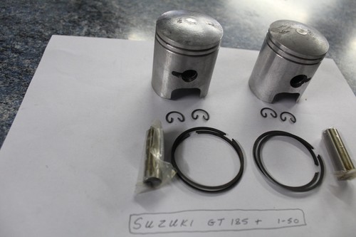 Suzuki gt185 pair - suzuki, piston