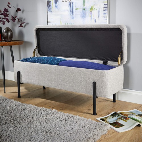 Storage ottoman grey - storage,