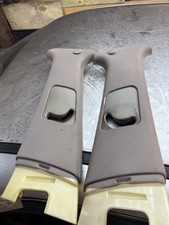 Rover 75 pair upper B/C trim in Sandstone beige with airbag badges mg ZT 