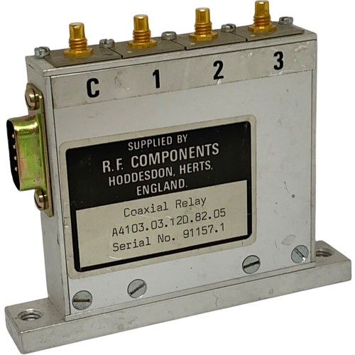 Coaxial relay way - relay,