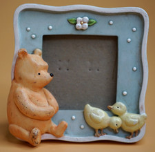 Disney Winnie The Pooh & Ducks Photo Frame Friends by Michael & Company Mini