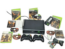 MICROSOFT XBOX 360 JASPER 120 GB CONSOLE + 2X CONTROLLERS + GEARS OF WAR BUNDLE