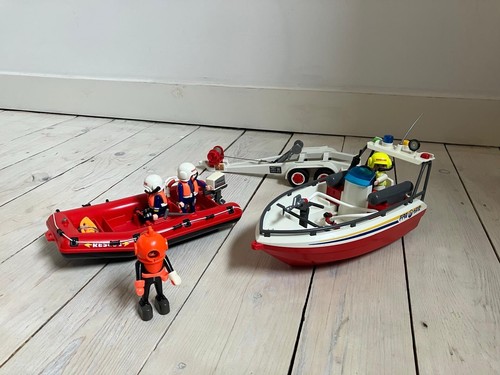 Playmobil 4823 fire boat - boat, &