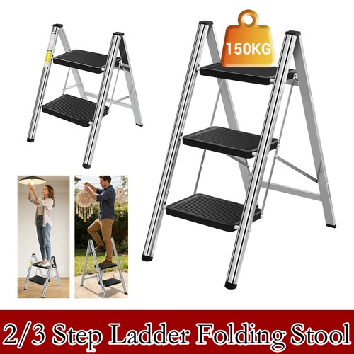 Step folding ladder heavy - step,