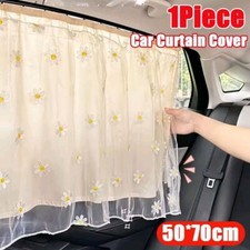 1pc Car Sunshade Side Window Suction Privacy Curtain Cover UV Protector 50*70cm