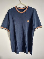 TROJAN RECORDS   SIZE  XL   NAVY  RETRO  T SHIRT  GOOD USED CONDITION